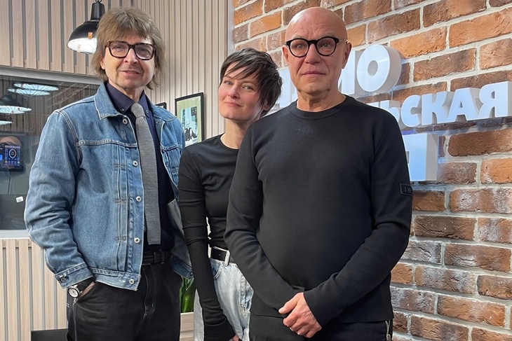 Алена Долбик и Сергей Мазаев на Радио «Комсомольская правда»