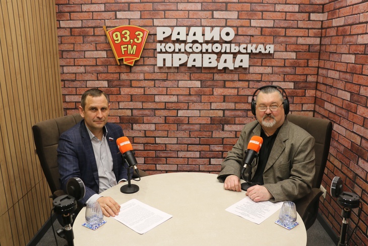 Сергей Гребенщиков на радио «КП-Тула»