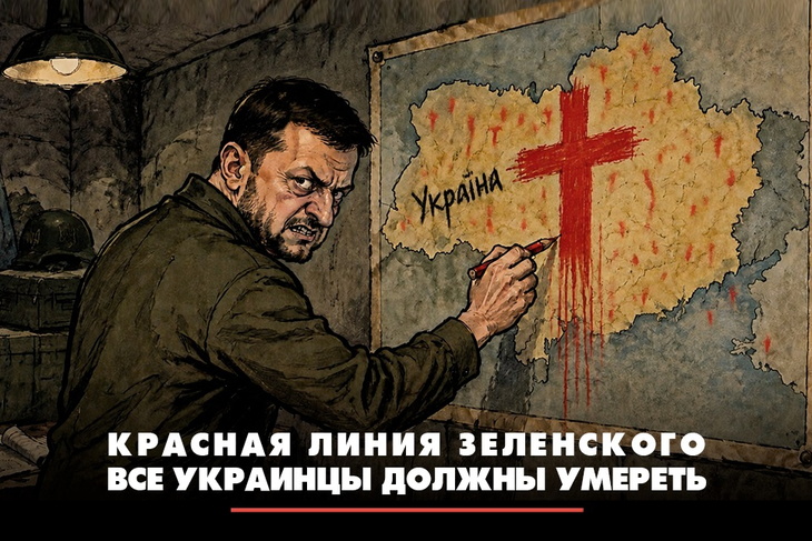 Красная линия Зеленского: все украинцы должны умереть
