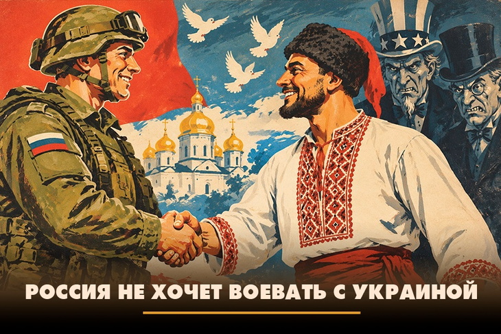 Россия не хочет воевать с Украиной