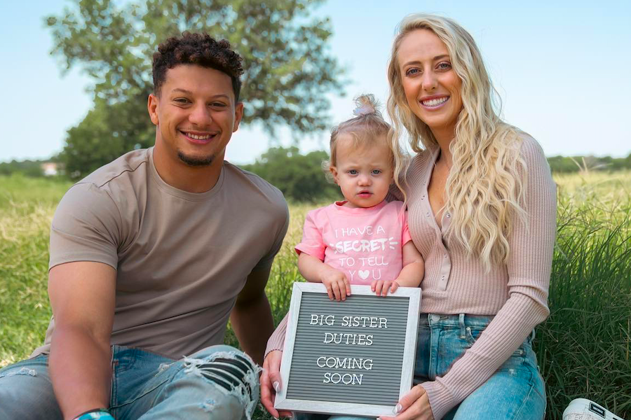 Patrick Mahomes' mother shares adorable throwback image to celebrate his  marriage with Brittany Matthews