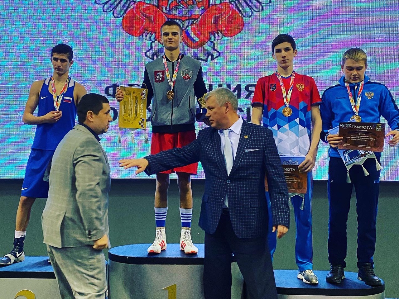 Победа на первенстве России среди юниоров