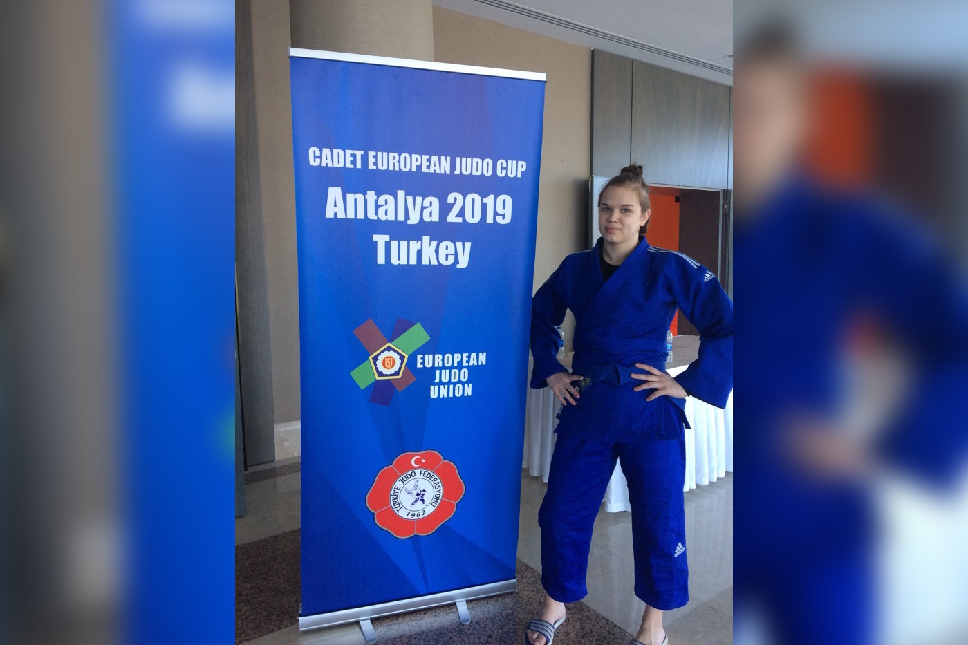 Участница Кубка Европы по дзюдо, 2019 год