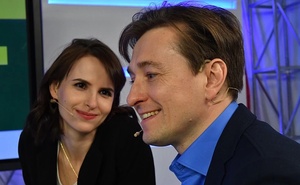 Сергей Безруков с супругой режиссером Анной Матисон